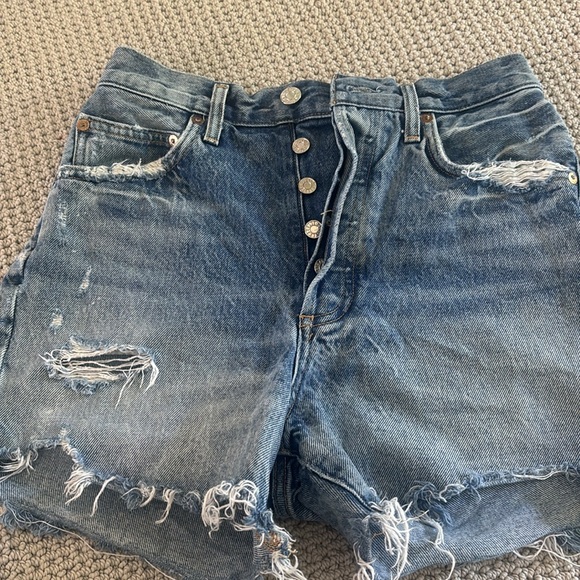 Agolde Dee High Rise Short - Picture 2 of 5